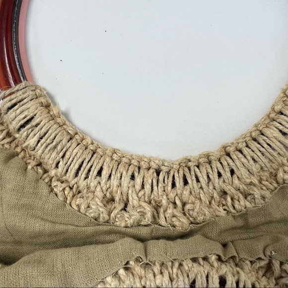 Vintage 1970s Italian Macrame Crochet Bag - Picture 14 of 14